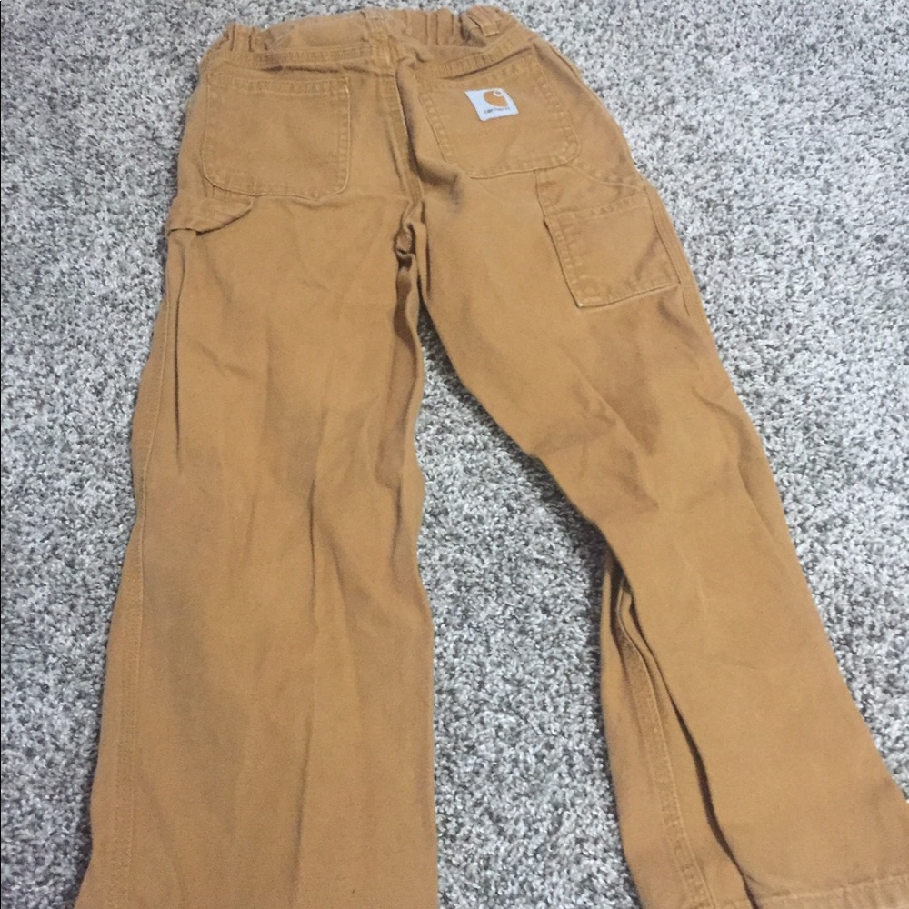 boys Carhartt Khaki Pants